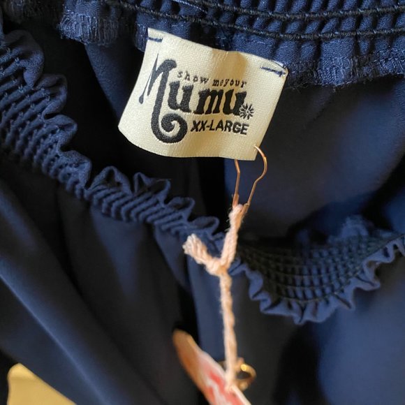 NWT Show Me Your Mumu Hacienda Navy SzXXL - Picture 3 of 3